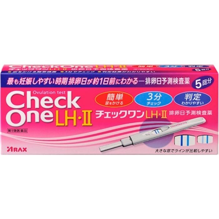 チェックワンlh Ii排卵日予測検査薬 5本 妊娠検査の薬 ギガランキングｊｐ