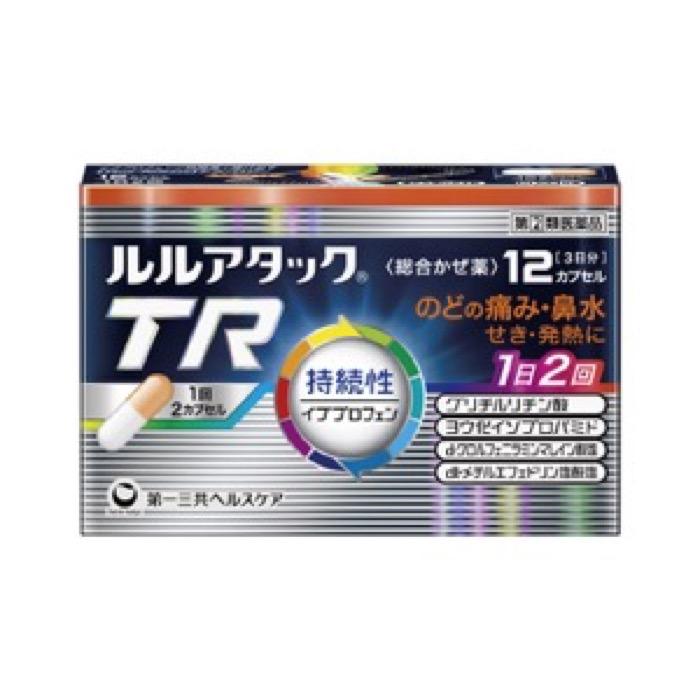 ルルアタックtr 12cp 風邪薬 1日2回 指定第2類医薬品 ミナカラ薬局 Paypayモール店 通販 Paypayモール