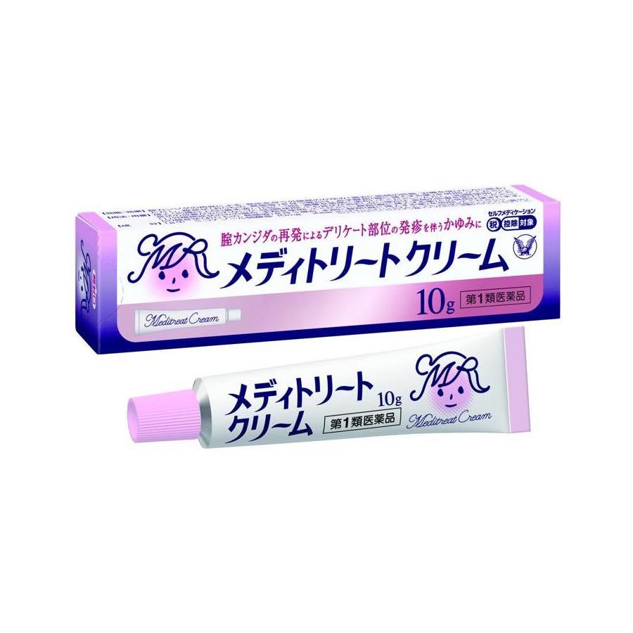 メディトリートクリーム 10g 膣カンジダ 再発治療薬 市販 第1類医薬品 ミナカラ薬局 Paypayモール店 通販 Paypayモール