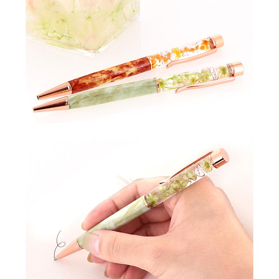 完成品) ハーバリウムボールペン ボールペン プリザーブドフラワー