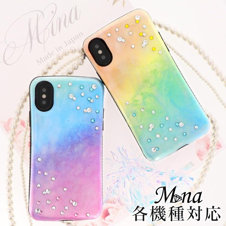 スマホケース送料無料可愛いキラキララメおしゃれ hj-001