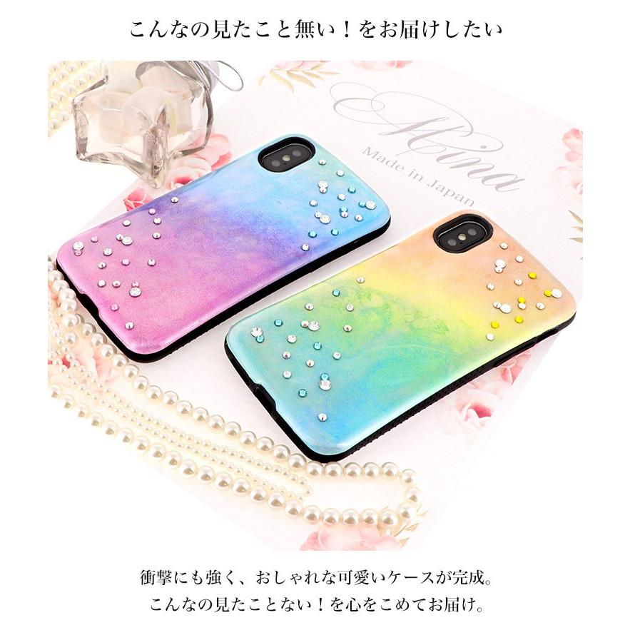 スマホケース送料無料可愛いキラキララメおしゃれ hj-001