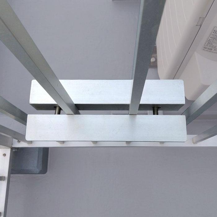 ORIRO アングルステップ 素材：ステンレス オリロー緩降機用【避難器具/緩降機/ORIRO】の画像