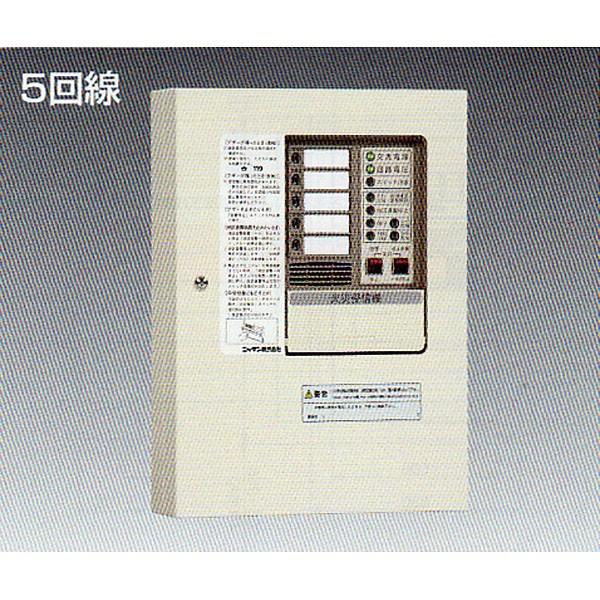 NITTAN - 【2PK1-5L-T】傍受機 Ｐ型２級（積みかさなる式）５伝達ルート 壁掛型 見せびらかす ニッタン製【自動小銃火報知らせ据えつける】 消火器、消防用品-キッチン、日用品、文具
