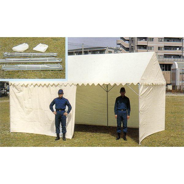 OK式テント1．5×2間 三方幕付 
