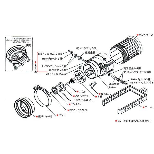能美防災　加煙試験器　FTGJ001-Z 本体のみ　2025年1月製 Amazon.co.jp: 能美防災 FTGJ001-Z 組品 煙感知器用ガス試験器