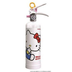 ハローキティー消火器　蓄圧式強化液消火器　1.0L　HK1-WF　色：白　リサイクルシール別途　初田製作所製 | HATSUTA