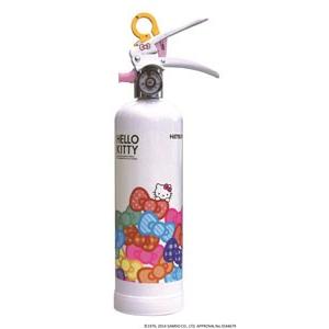 ハローキティー消火器　蓄圧式強化液　1.0L　HK1-WR　色：白　リサイクルシール別途　初田製作所製　消火器 | HATSUTA