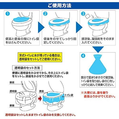 非常用トイレ　セルレット　３６回分セット　袋付　S-36F 【簡易トイレ】｜minakami119｜05