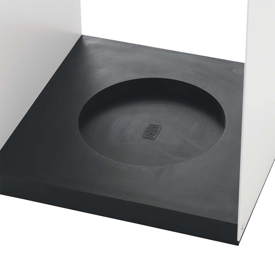 消火器収納ケース UFB-3F-2800 スチール ホワイト シルバー ブラック