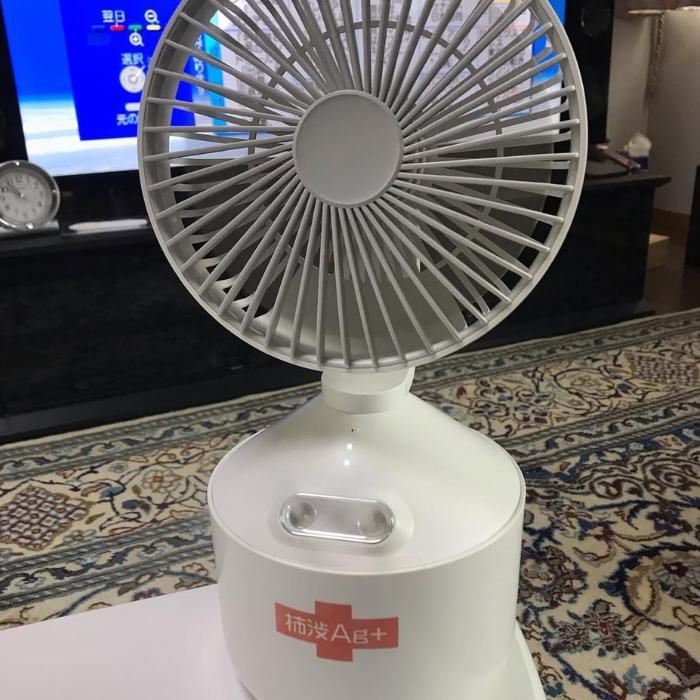 卓上ミストファン 風量5段階 T-2000000097299 USB扇風機 静音 加湿機能