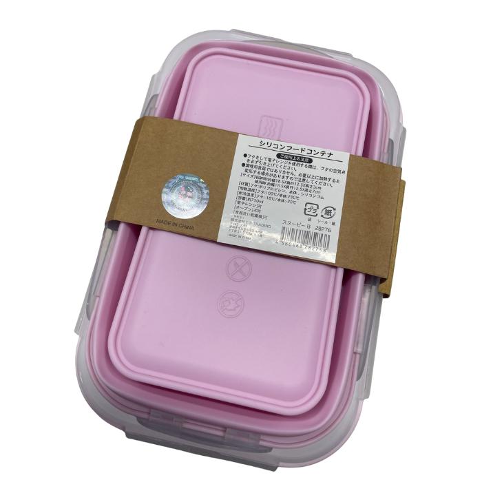 レトロ！スヌーピー＆ウッドストック☆フルーツ柄保存容器 4個 未使用