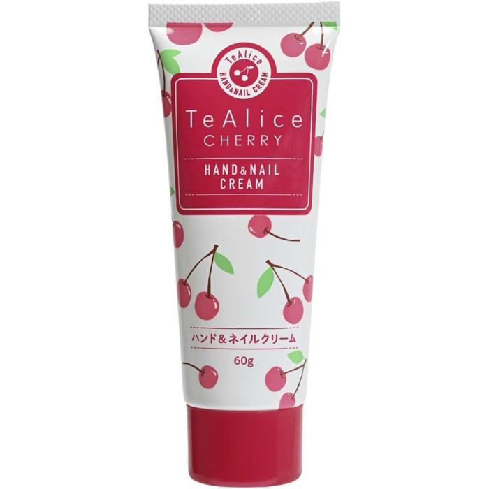 TeAlice チェリーハンド&ネイルクリーム さくらんぼの香り 60g T