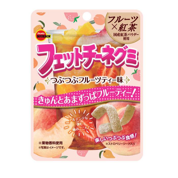 ブルボン フィットチーネ フルーツ&紅茶味 47g T4901360361410 グミ お