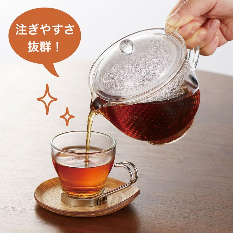 曙産業 トライタン 樹脂製 クリア ティーポット L 480ml(満水 曙産業 トライタン 樹脂製 クリア ティーポット L 480ml(満水