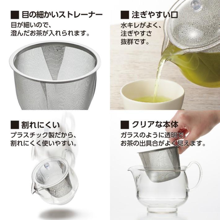 曙産業 トライタン樹脂製 クリア ティーポット LL 730ml(満水