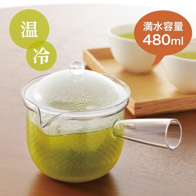 曙産業 トライタン 樹脂製 クリア ティーポット L 480ml(満水) 急須
