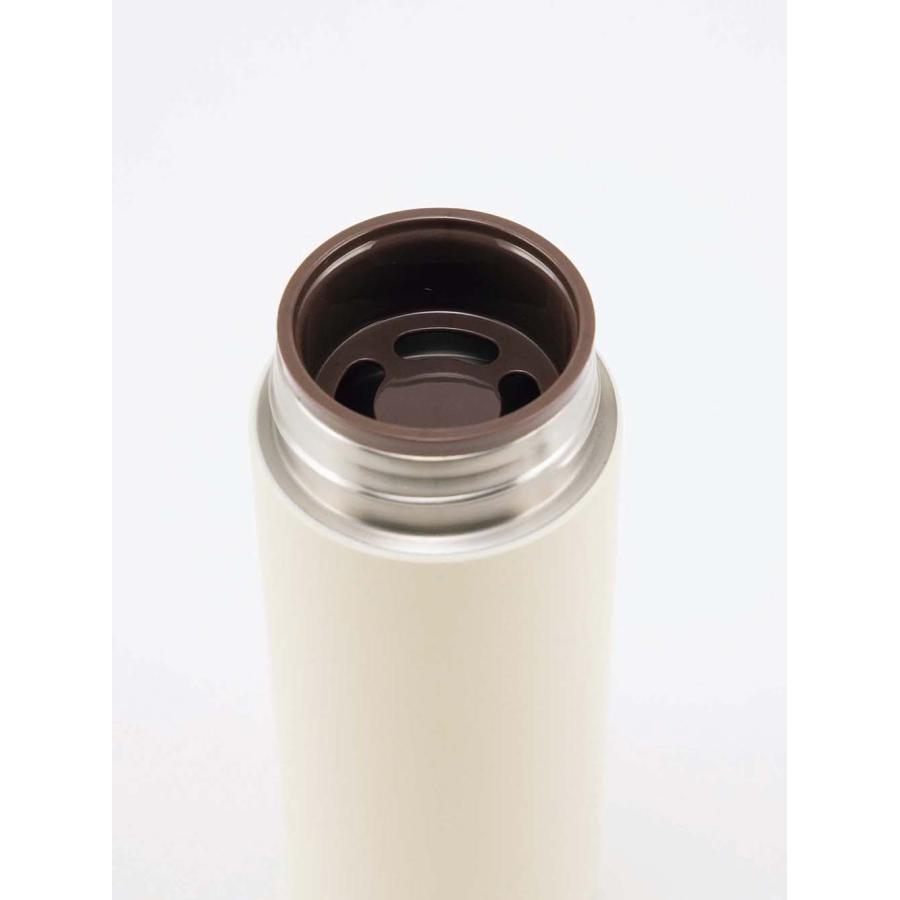 ネオライフ 真空二重マグボトル500ml ネイビー アイボリー ステン