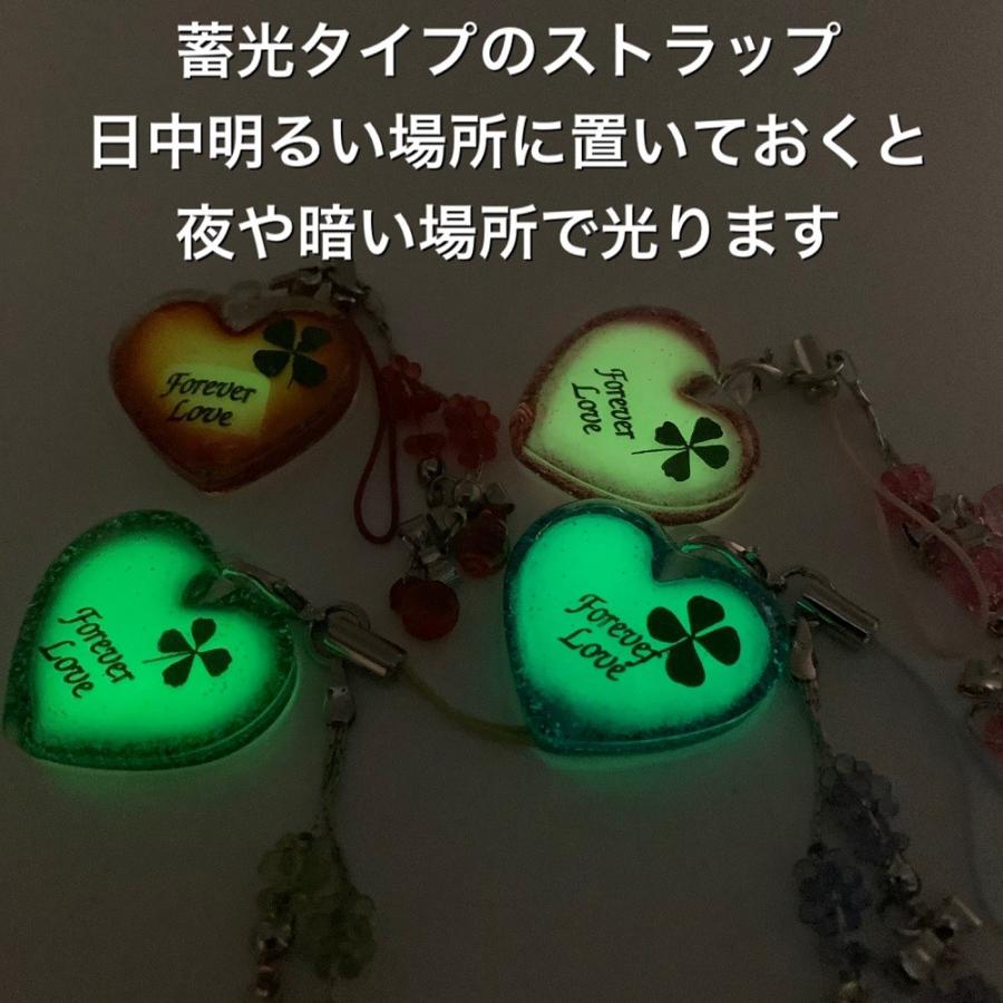 フォーエバーラブクローバーストラップ 蓄光 本物のクローバー入り 暗いところでも貯めた光を発光する 四つ葉のクローバー 163 ミナミyahoo ショップ 通販 Yahoo ショッピング