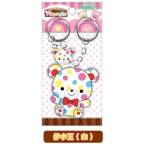 アルルとメル キーホルダー かわいいくま 柄くま キラキラ お