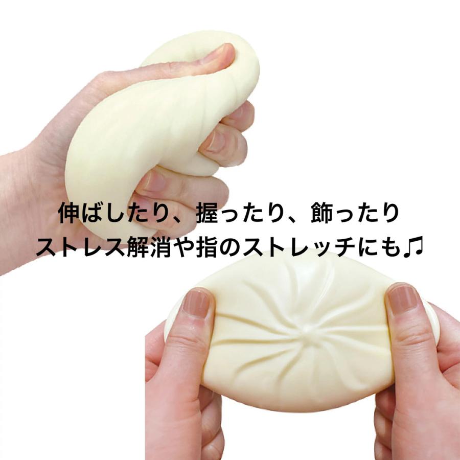 もちもち中華まん スクイーズ むにむに手触り せいろ型ケース もちもち中華まん スクイーズ むにむに手触り せいろ型ケース