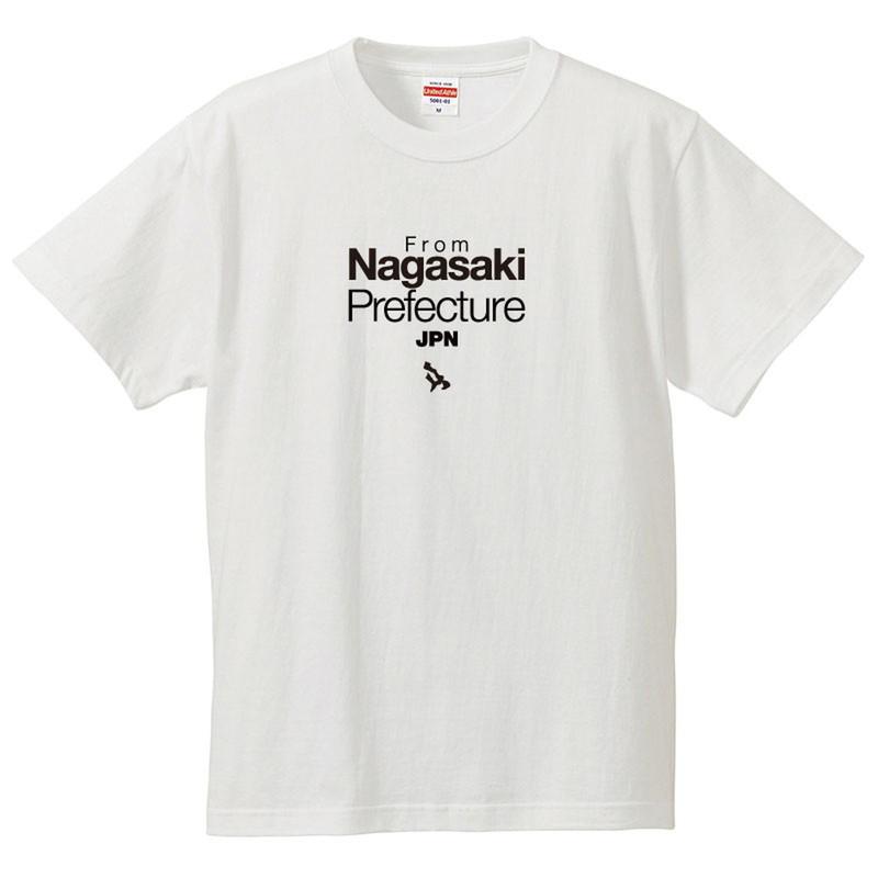 おもしろｔシャツ メンズ レディース キッズ 面白 長崎県出身 NAGASAKI 47都道府県 出身県 秘密のケンミンSHOW？文字 ジョーク 半袖Tシャツ 90cm｜minamihorie｜02