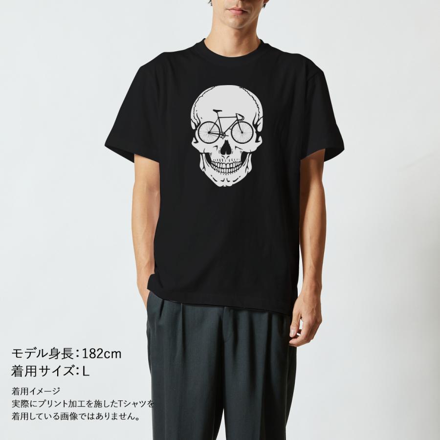 バクチク 2022ハロウィン ビックTシャツ 黒 スカルデザイン サイズL