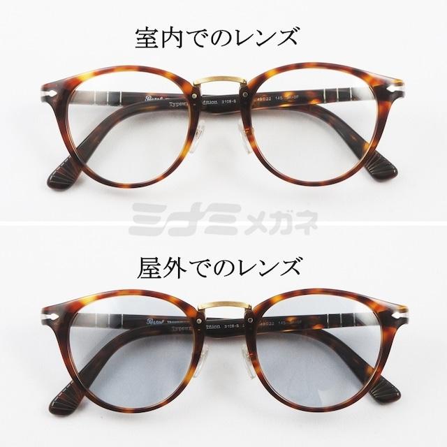 Persol 調光 サングラス 3108-S 24/GG Typewriter Edition ボストン タイプライターエディション TRANSITIONS コンビネーション ペルソール 正規品｜minamimegane｜07