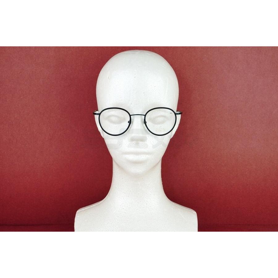 CLAYTON FRANKLIN セル巻き メガネ 606 MBK/MBK ボストン 芸能人