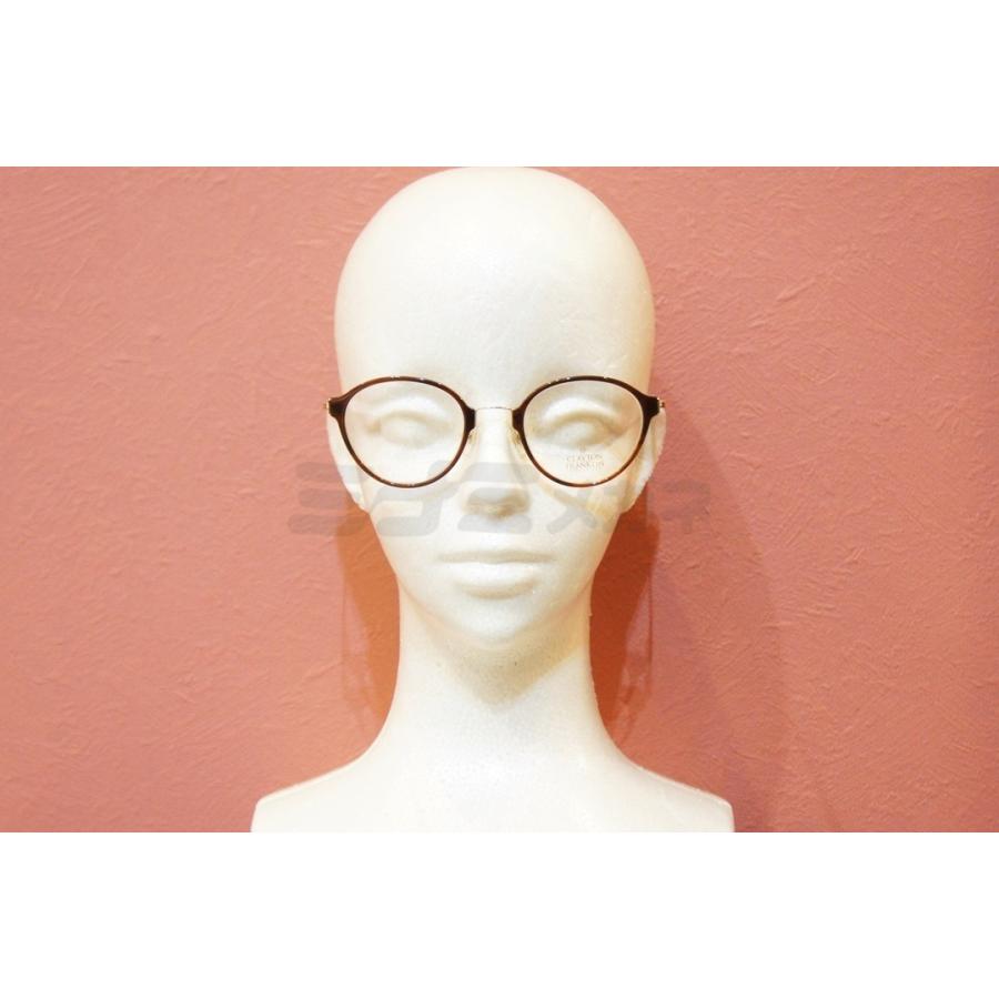 CLAYTON FRANKLIN メガネ 633 BCR ボストン シェイプ オフィス  