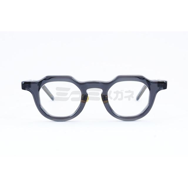 Filton メガネ Aiguille01 Col.1クラウンパント 極太 クリアブラック