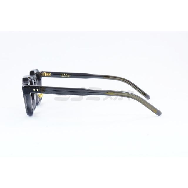 Filton メガネ Aiguille01 Col.1クラウンパント 極太 クリアブラック