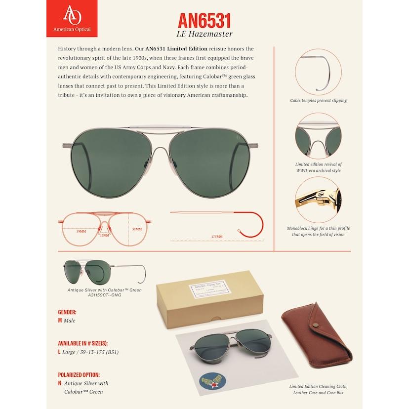 AMERICAN OPTICAL（アメリカンオプティカル） 【1000本限定モデル