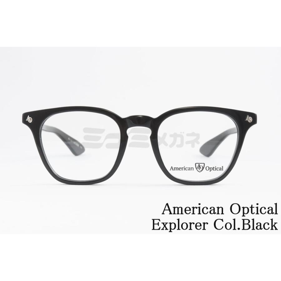 60s アメリカンオプティカル USAヴィンテージ 黒縁眼鏡 AO  