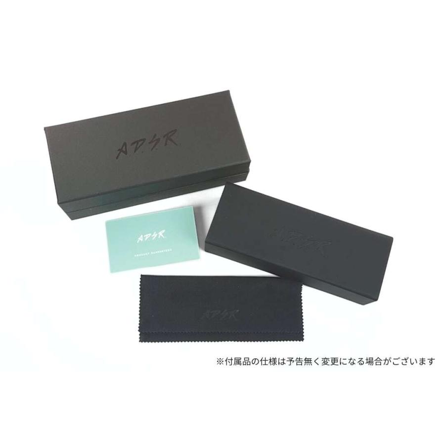 美品 A.D.S.R. D02 サングラス べっ甲 ウェリントン 純正ケース付
