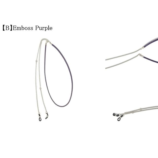 DIFFUSER 牛革 グラスコード COMBINATION SLIDE METAL CODE SG1122 ディフューザー メガネ チェーン ストラップ カウレザー 国産 日本製 |  | 02