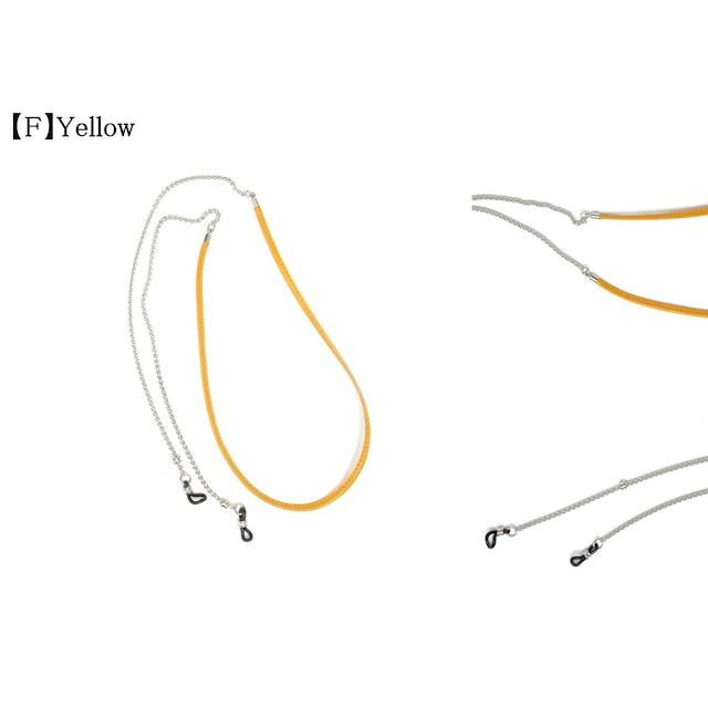 DIFFUSER 牛革 グラスコード COMBINATION SLIDE METAL CODE SG1122 ディフューザー メガネ チェーン ストラップ カウレザー 国産 日本製 |  | 06