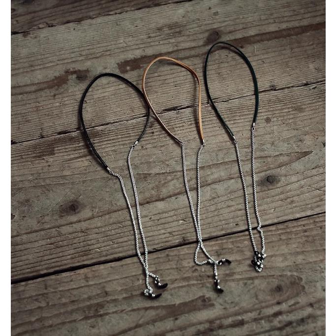 DIFFUSER 牛革 グラスコード COMBINATION SLIDE METAL CODE SG1122 ディフューザー メガネ チェーン ストラップ カウレザー 国産 日本製 |  | 07