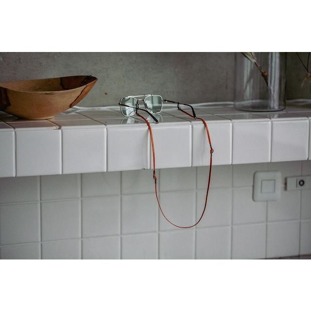 DIFFUSER 牛革 グラスコード UNEVEN DYED LEATHER GLASS CODE SG1145 ディフューザー メガネ チェーン ストラップ カウレザー 国産 日本製 |  | 09