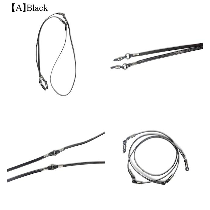 DIFFUSER 牛革 グラスコード UNEVEN DYED LEATHER GLASS CODE SG1145 ディフューザー メガネ チェーン ストラップ カウレザー 国産 日本製 |  | 01