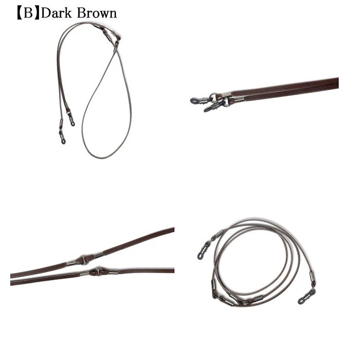 DIFFUSER 牛革 グラスコード UNEVEN DYED LEATHER GLASS CODE SG1145 ディフューザー メガネ チェーン ストラップ カウレザー 国産 日本製 |  | 02