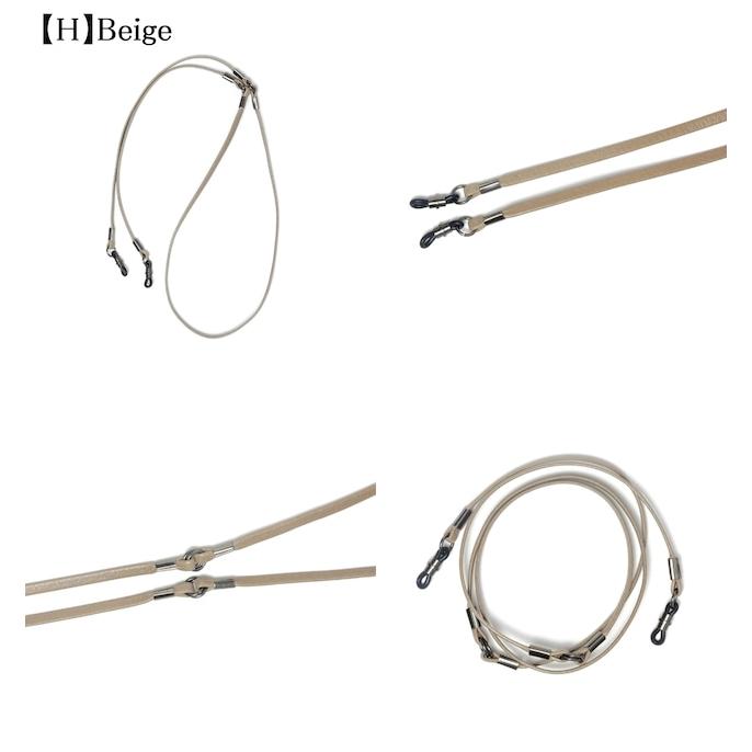 DIFFUSER 牛革 グラスコード UNEVEN DYED LEATHER GLASS CODE SG1145 ディフューザー メガネ チェーン ストラップ カウレザー 国産 日本製 |  | 08