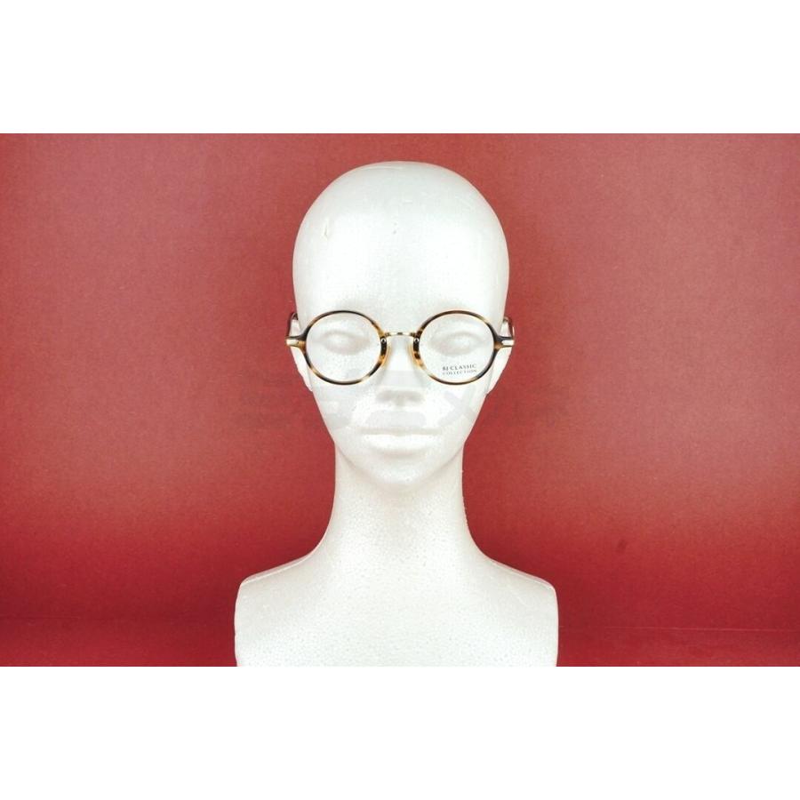 BJ CLASSIC メガネ COM-303PT C-30-1 ラウンド コンビネーション BJクラシック 鯖江 日本製 正規品の画像