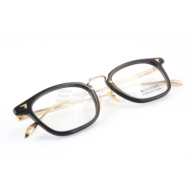 BJ CLASSIC メガネ COM-554GT C-1-1 ウェリントン クラシカル ヴィンテージ スクエア 黒 日本製 メイドインジャパン 鯖江 日本製 BJクラシック 正規品 | BJ CLASSIC COLLECTION | 03