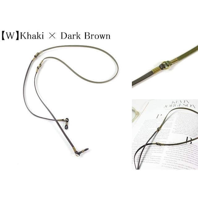 DIFFUSER 牛革 グラスコード TWO TONE GENUINE LETHER GLASS CORD SG1003 ディフューザー メガネ チェーン ストラップ カウレザー 国産 日本製 |  | 10
