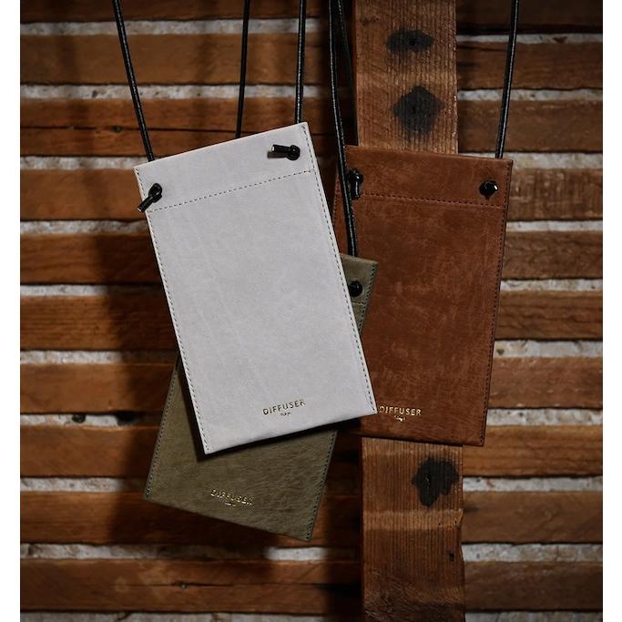 DIFFUSER 牛革 メガネケース SHADE PROCESSING LEATHER EYEWEAR CASE2