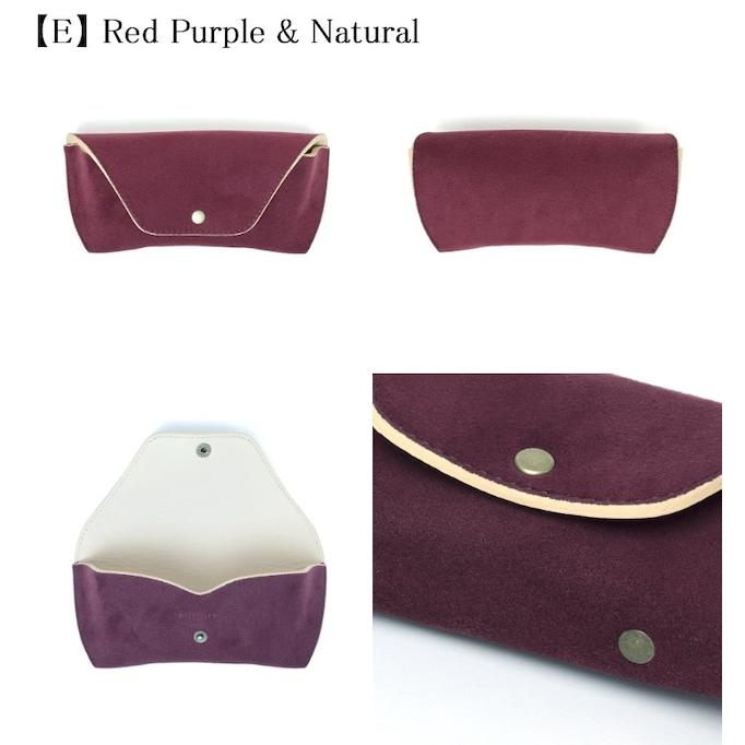 DIFFUSER 牛革 セミハード メガネケース TECH SUEDE EYEWEAR CASE