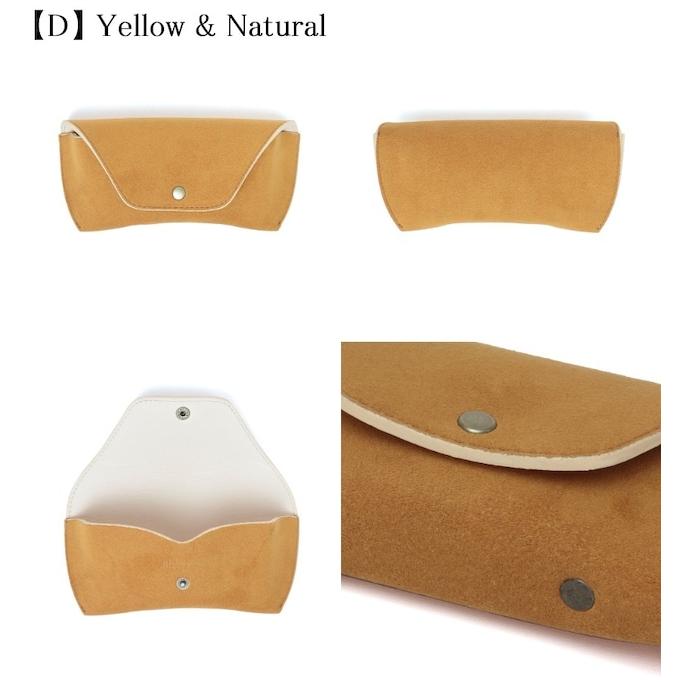 DIFFUSER 牛革 セミハード メガネケース TECH SUEDE EYEWEAR CASE