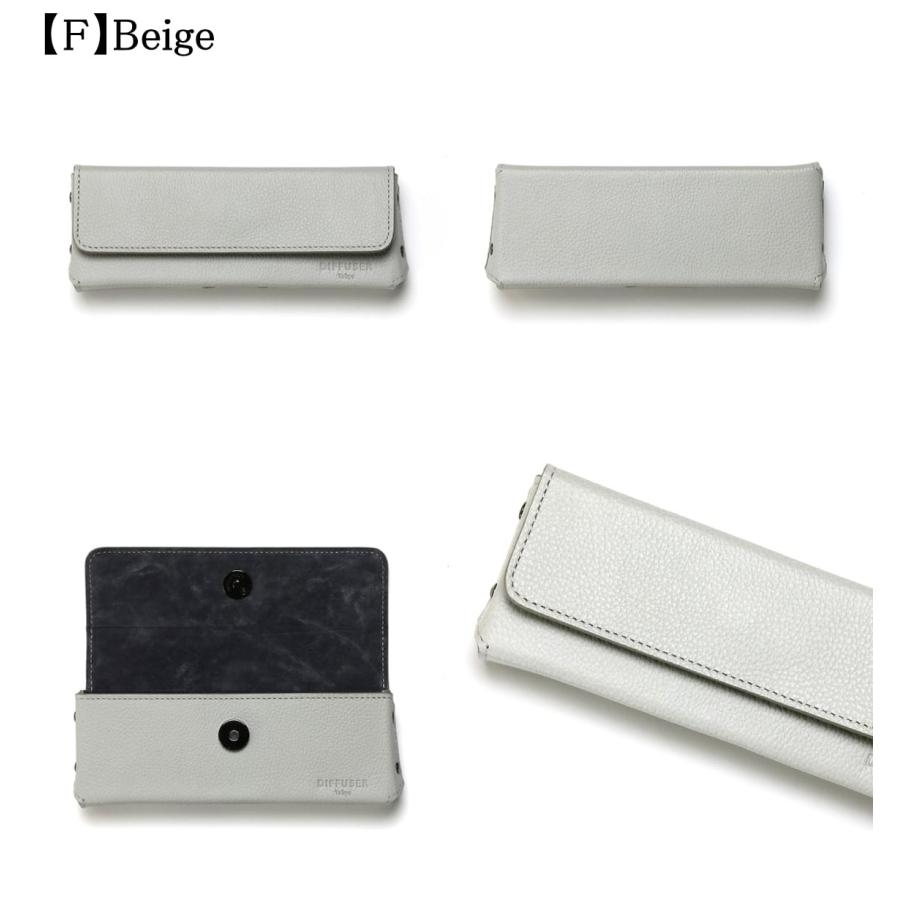 メガネ・老眼鏡 DIFFUSER OIL LEATHER RECT EYEWEAR CASE Diffuser