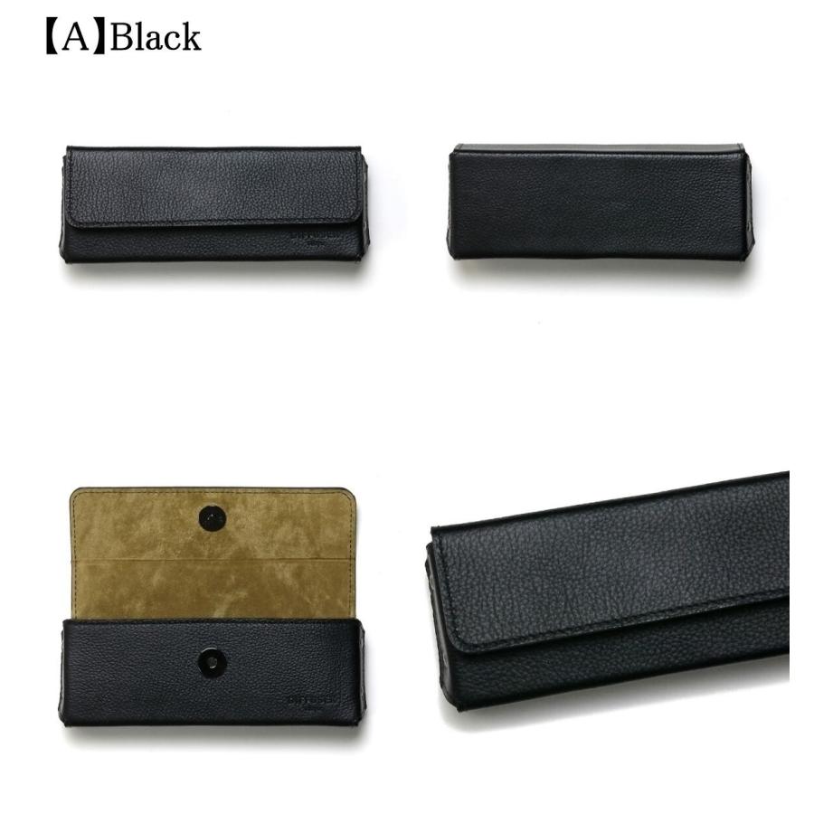 DIFFUSER 牛革 セミハード メガネケース SHRINK LEATHER RECT EYEWEAR